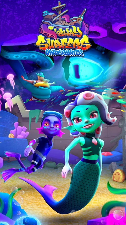 地铁跑酷海底世界下载-地铁跑酷海底世界魔改版下载v3.9.0