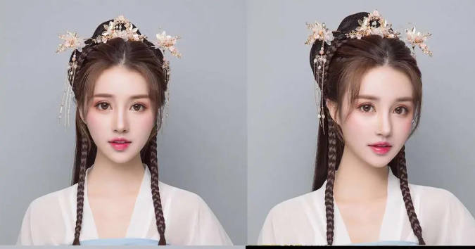 简单古装发型教程图解