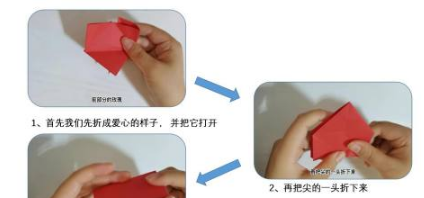 手工制作教程简单又漂亮-4步简易折纸花玫瑰花制作教程