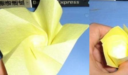 手工制作教程简单又漂亮-4步简易折纸花玫瑰花制作教程