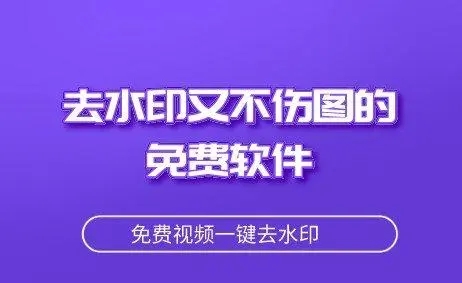 去水印软件免费版