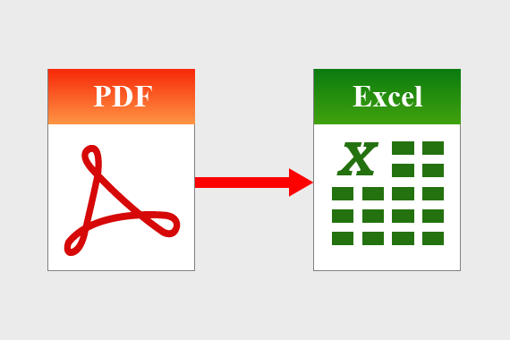 将PDF数据转换为Excel电子表格-免费excel转换pdf格式