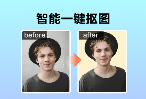 识别图像中心主体高效完成抠图