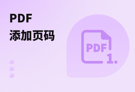 设置pdf文档中的页码