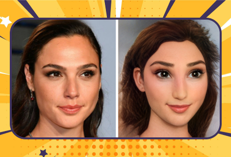 看看你在动画电影中的样子