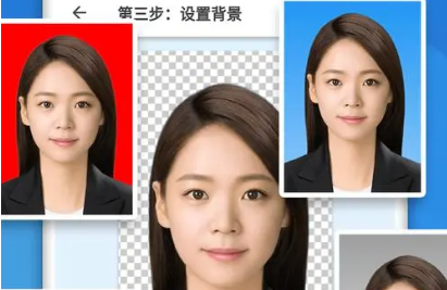 智能抠图更换背景色生成证件照-证件照批量换底色AI智能精修