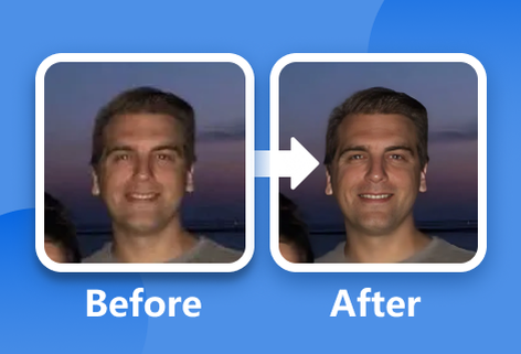 在线使用AI修复旧照片