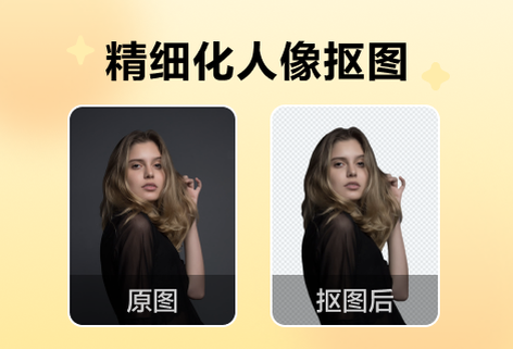 高质量精细化人像抠图