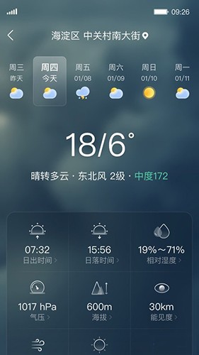 呱呱天气app下载-呱呱天气安卓版下载v2.0.1