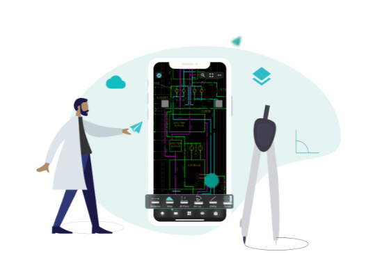 cad看图王怎么打印局部图纸