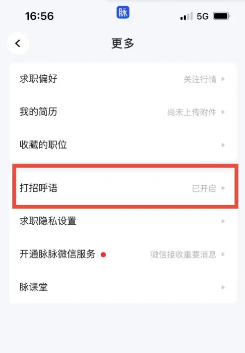 脉脉怎么设置打招呼内容-脉脉设置打招呼内容的步骤