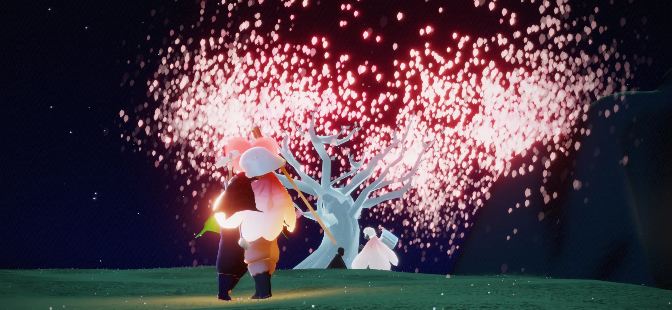 光遇怎么和朋友拥抱