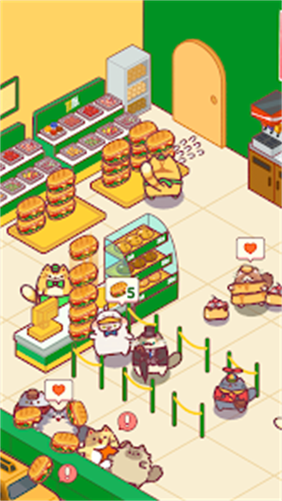 猫咪小吃店无限金币钻石版