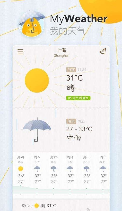 我的天气