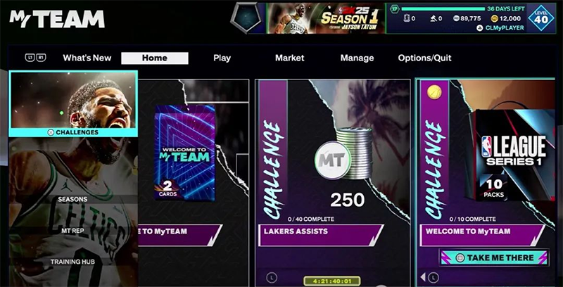 NBA2K25梦幻球队