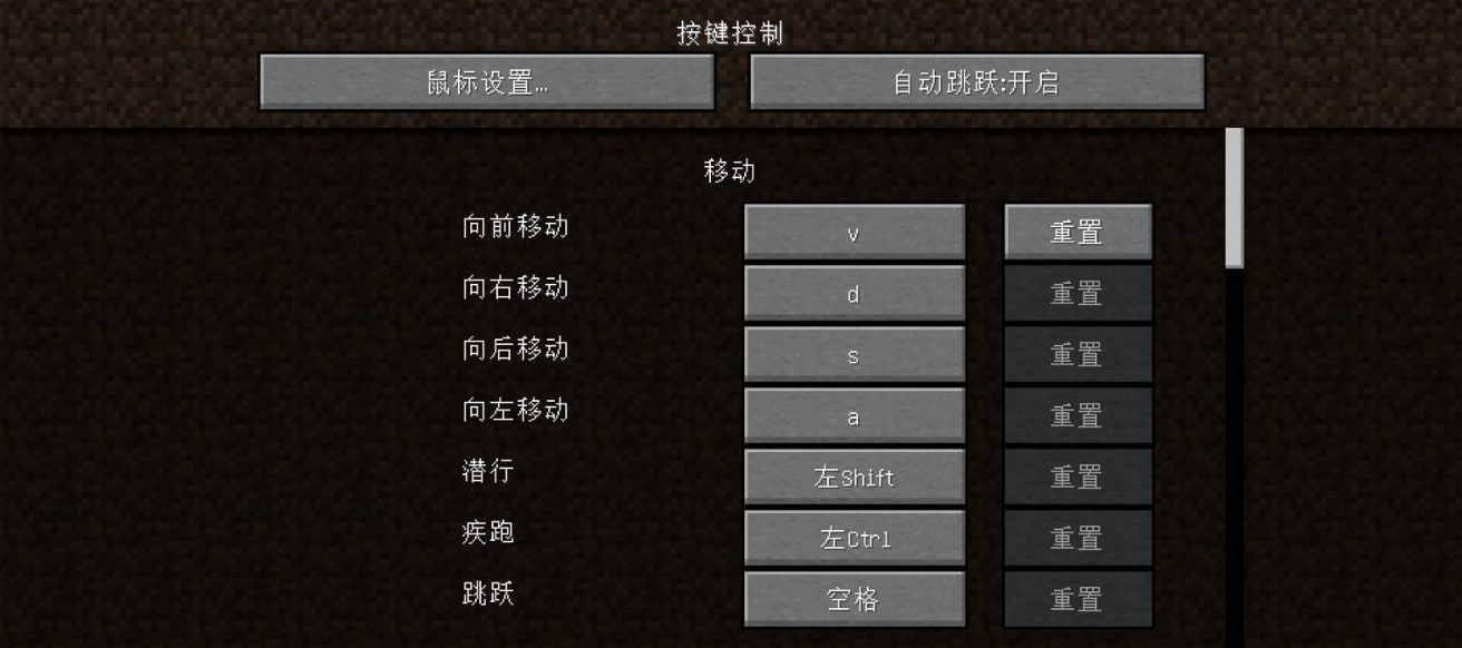 我的世界怎么改移动控制键-我的世界改变移动控制键的方法