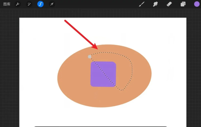 procreate怎么框选部分移动-procreate框选部分移动的方法