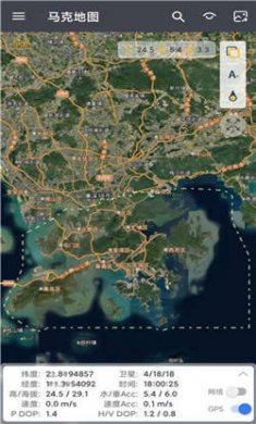 马克地图高清卫星地图下载