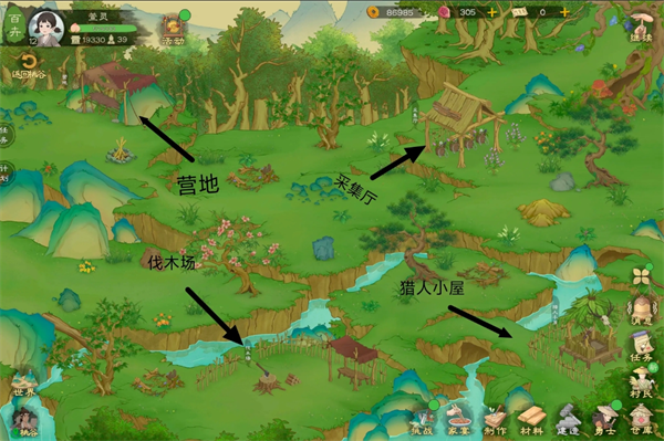桃源记2地图资源怎么找-桃源记2地图资源点位及商人点位一览