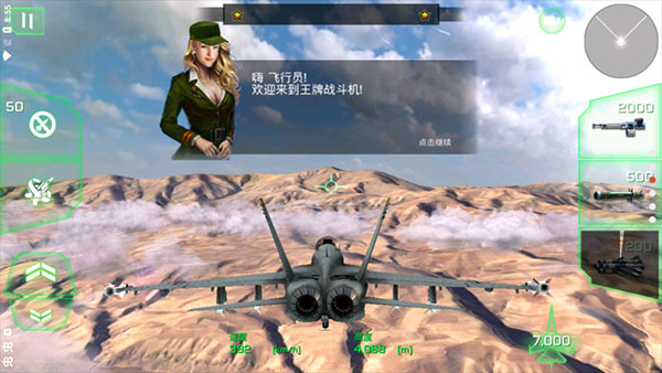 王牌战斗机空战中文内置修改器