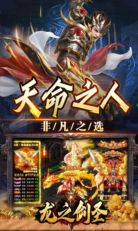 龙之剑圣无限元宝版
