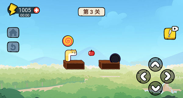 贪吃的苹果蛇MOD内置菜单版 贪吃的苹果蛇MOD内置菜单版