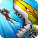 机械鲨模拟器无限钻石金币版