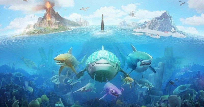 饥饿鲨世界(免费版)无限珍珠钻石金币