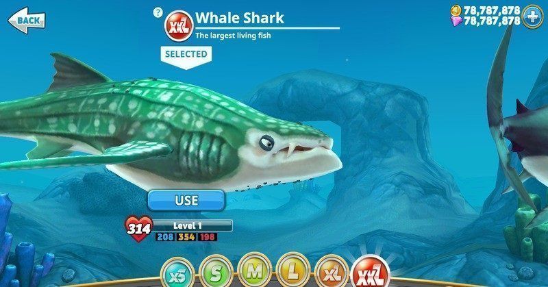 饥饿鲨世界(免费版)无限珍珠钻石金币