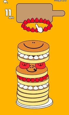 煎饼塔(Pancake Tower Decorating)