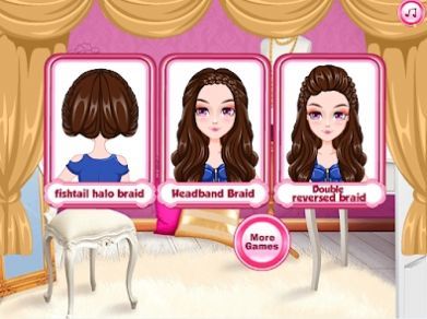 辫子美发沙龙(Braid Hair Salon - Girls Games)