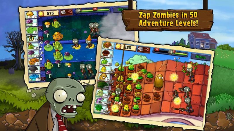 植物大战僵尸食物版(Plants Vs Zombies)