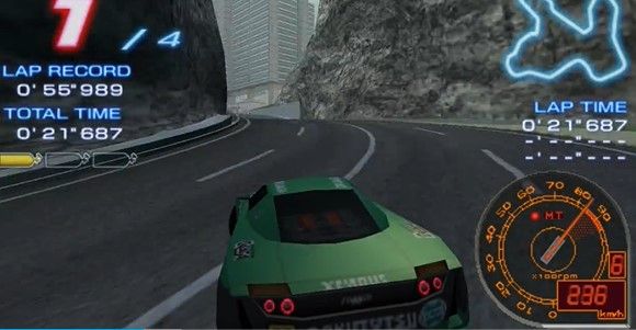 山脊赛车2日版金手指(Ridge Racer Slipstream)