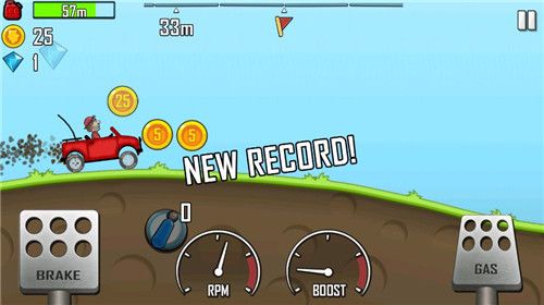 登山赛车先锋服(Hill Climb Racing)