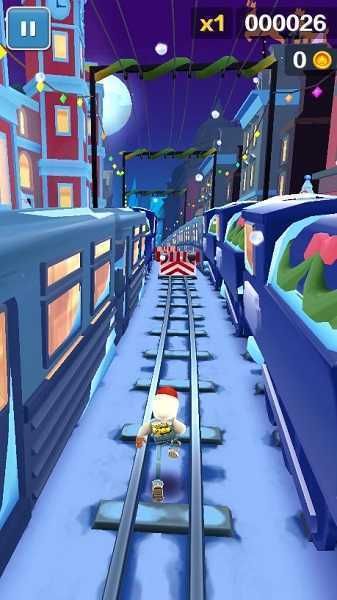 地铁跑酷内购版内置菜单(Subway Surf)