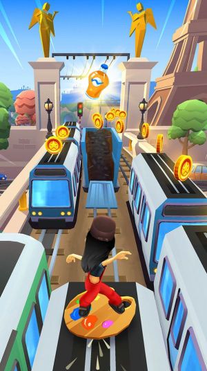 地铁跑酷内购版内置菜单(Subway Surf)