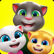 汤姆猫总动员999999无限钻石版(My Talking Tom Friends)