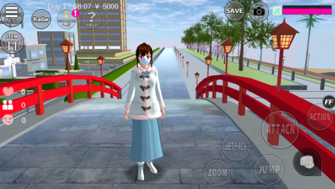 樱花校园模拟器1.039.90高马尾(SAKURA SchoolSimulator)