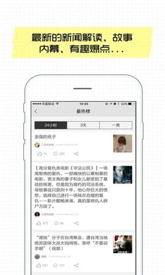 抽屉新热榜