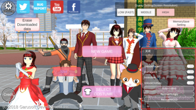 樱花校园模拟器1.039.90高马尾(SAKURA SchoolSimulator)