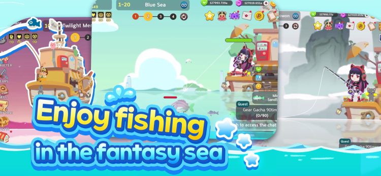 空闲钓鱼幻想之海(Idle Fishing Sof)