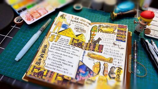 小麻薯手帐排版教程