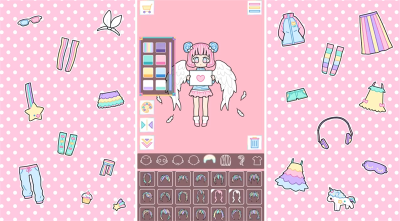 粉彩女孩汉化版全服装解锁(Pastel Girl)