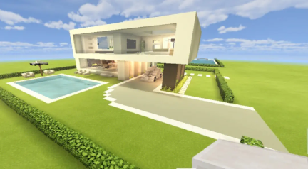 我的世界别墅教程