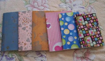 包书皮教程简单自粘方法