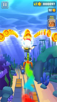 地铁跑酷海底世界(Subway Surf)
