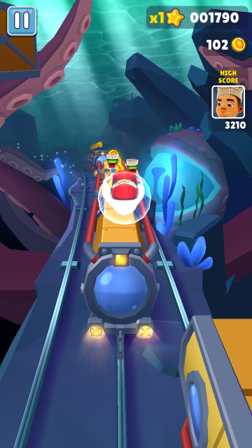 地铁跑酷海底世界(Subway Surf)