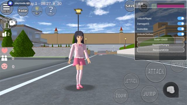 樱花校园模拟器1.039.99内置修改器(SAKURA SchoolSimulator)