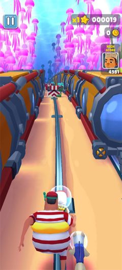 地铁跑酷海底世界版本(Subway Surf)