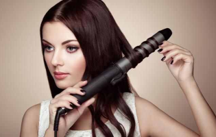 自己卷发棒教程简单视频